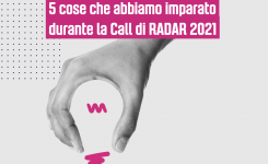 SynapsEES è in corsa per la Call di RADAR 2021